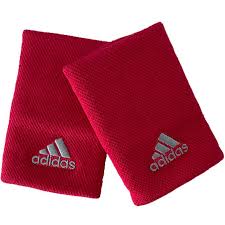 Muñequeras Adidas Largas Negro 2 Unidades