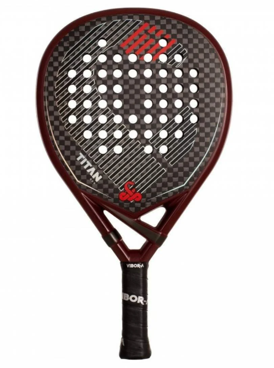 Pala Vibora Titan 12K Rojo 2026