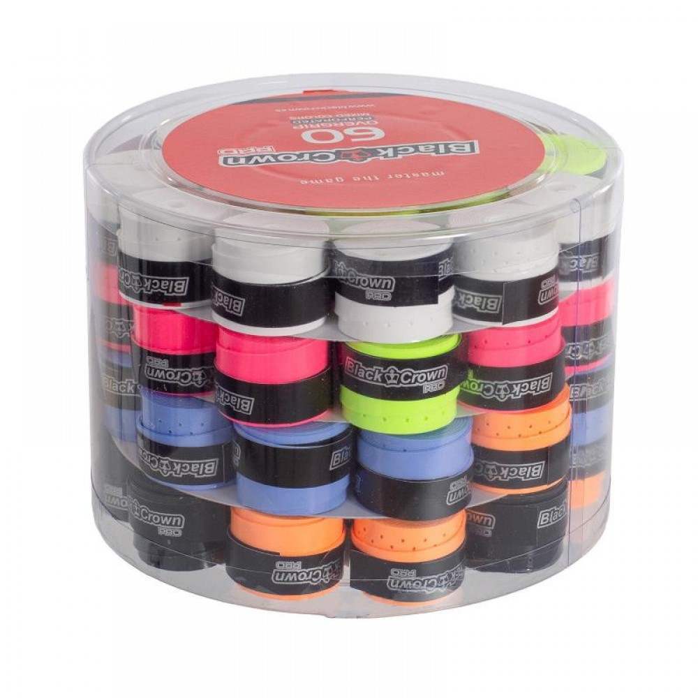 Overgrips Black Crown Tambor Perforado Colores 60 Overgrips