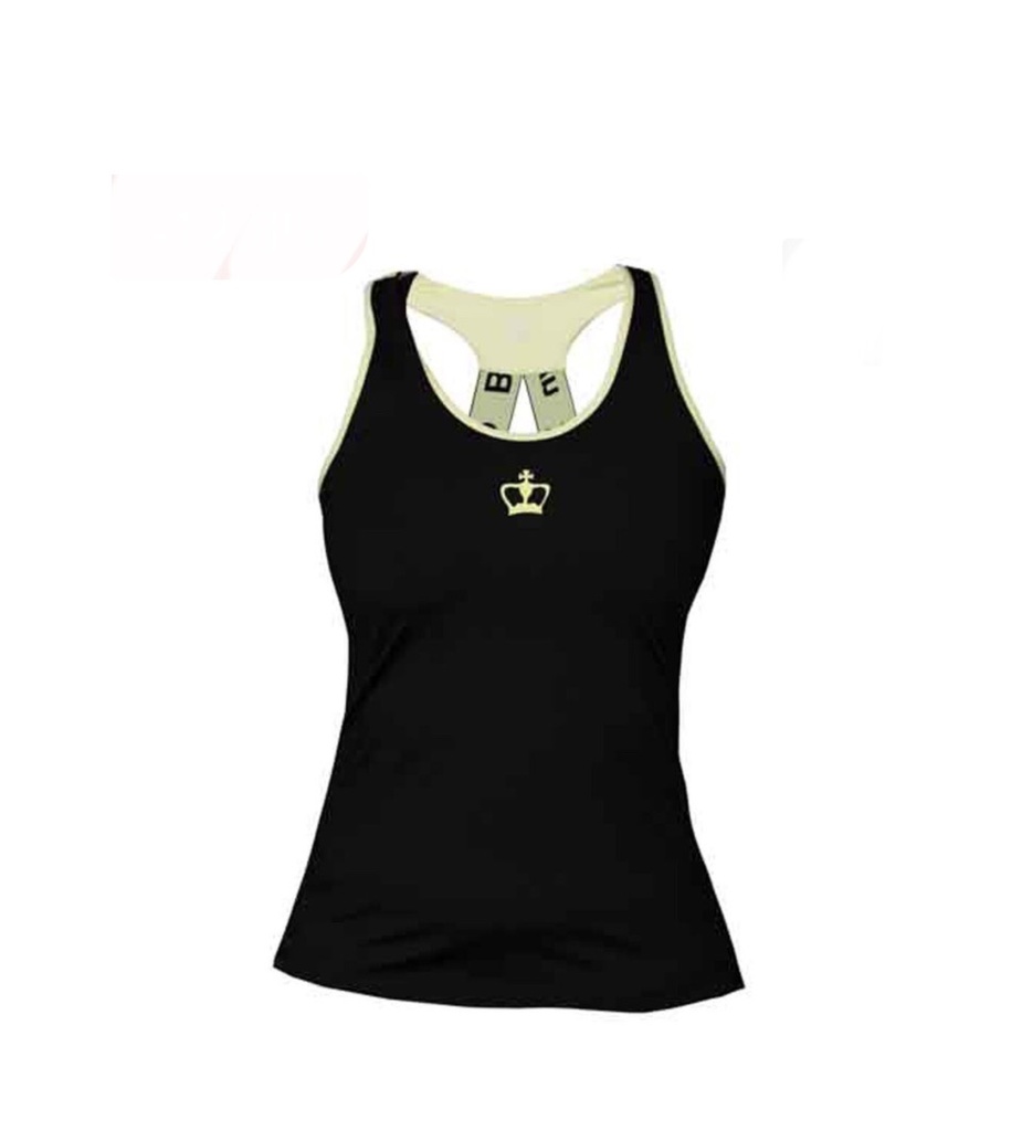 Camiseta Black Crown Bríndisi Negra