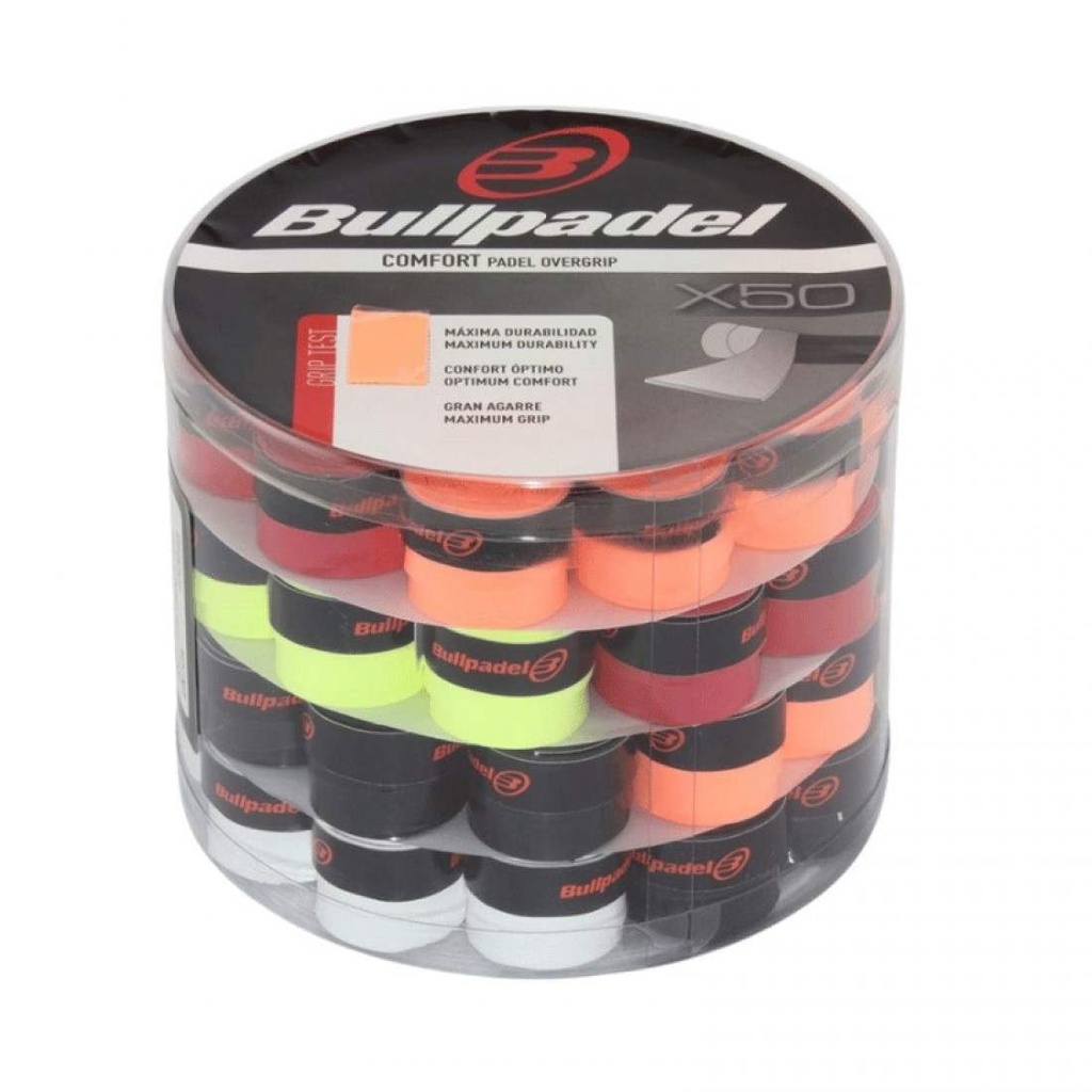 Overgrips Bullpadel Tambor Colores 50 Overgrips