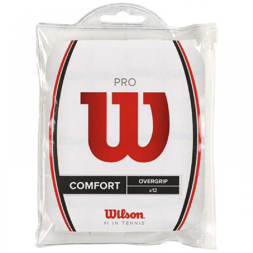 Overgrips Wilson Blister 12 Overgrips Pro Blanco