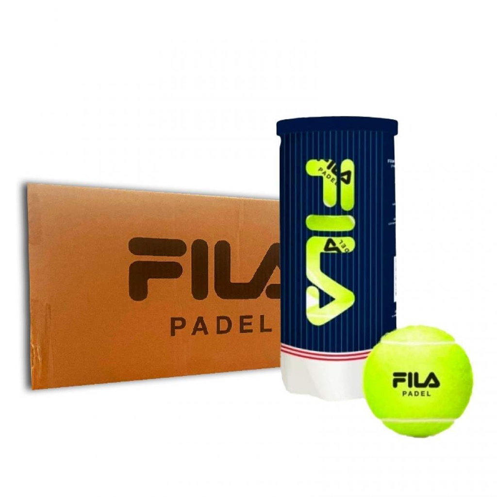 Bolas Fila Cajon 72 Pelotas - 24 Botes de 3 uds - Fila Padel Premium