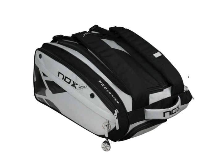 Paletero Nox At10 Competition XL Compact Padel Grey/Black