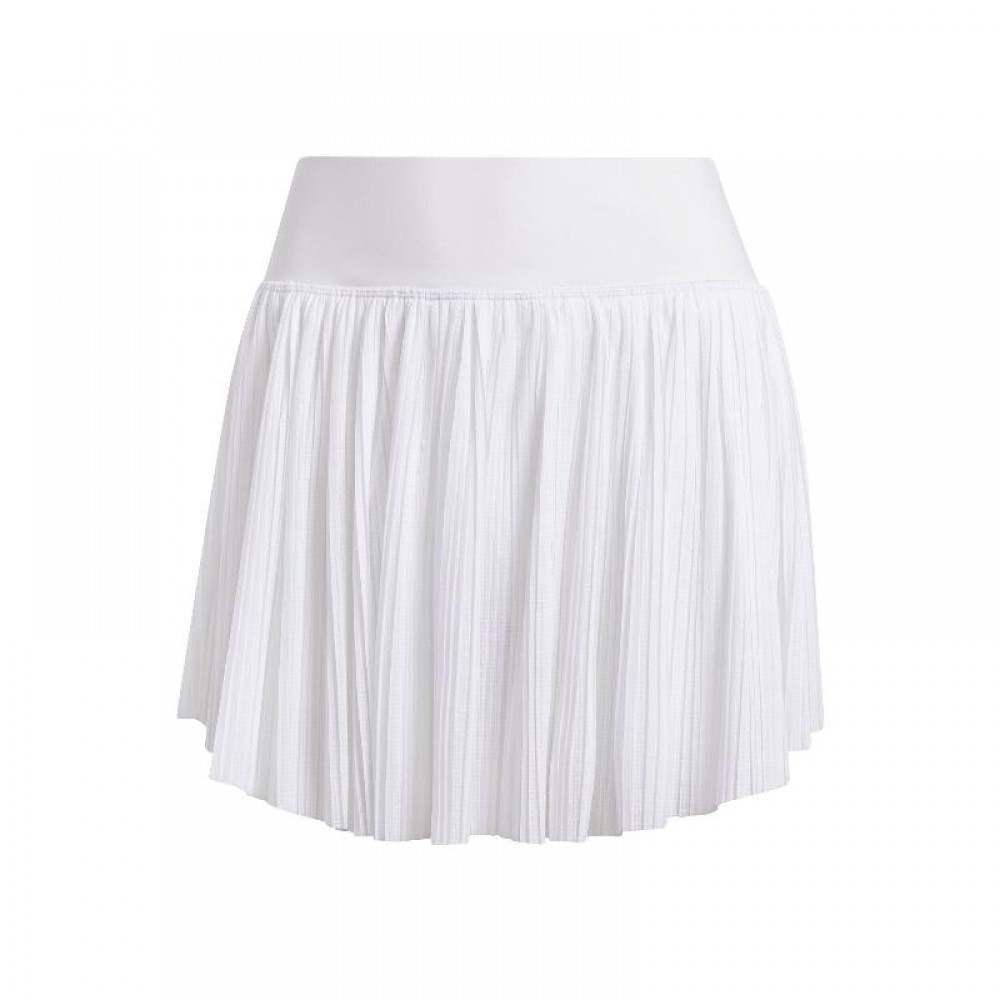 Falda Adidas Club Tennis Climacool Pleated Blanca