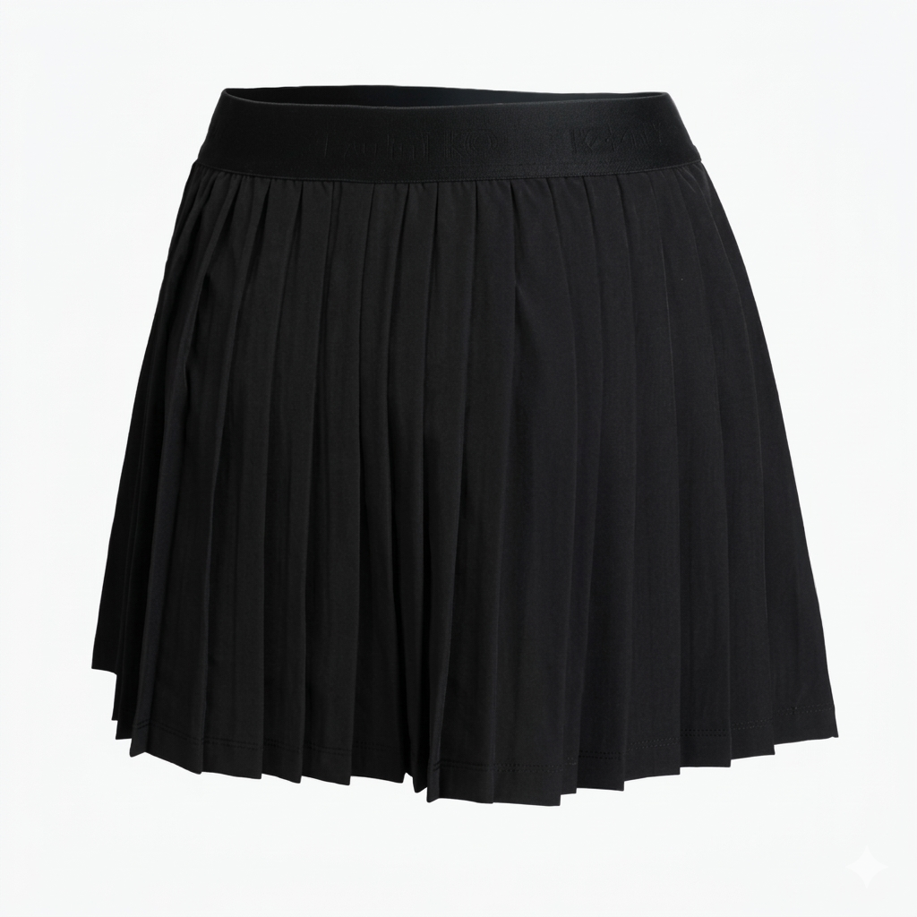 Falda Adidas Club Tennis Climacool Pleated Negra