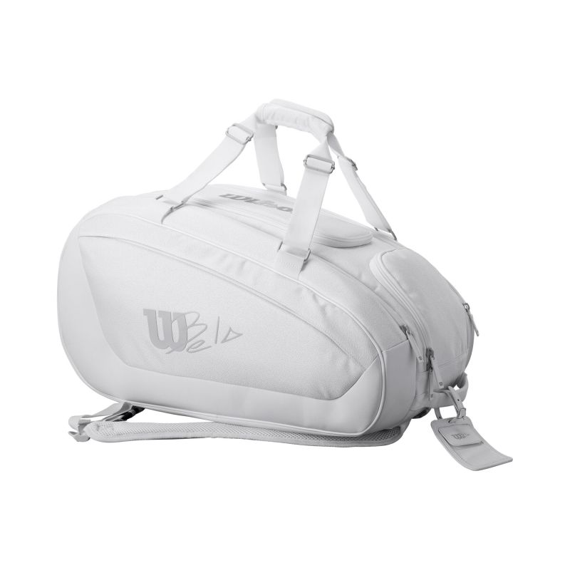 Paletero Wilson Bela Super Tour Padel Blanco
