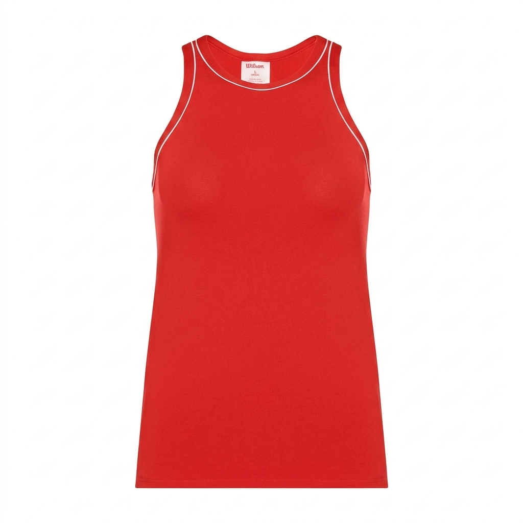 Camiseta Wilson Team roja mujer