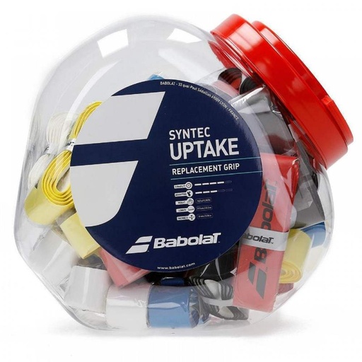 Overgrips Babolat Tambor Grip Reemplazo Syntec Uptake Multicolor 30 Unidades