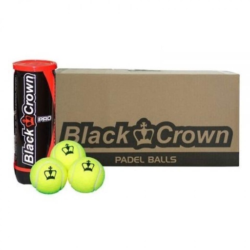 Bolas Black Crown Cajon 72 Pelotas - 24 Botes de 3 uds