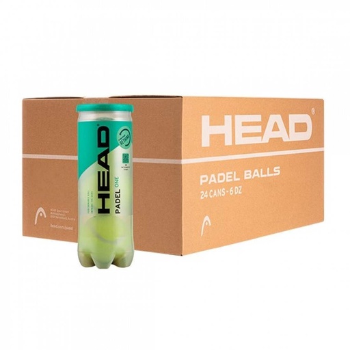 Bolas Head Cajon 72 Pelotas - 24 Botes de 3 uds - Head One