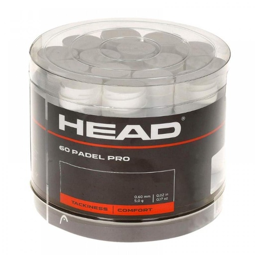 Overgrips Head Tambor Padel Pro Blanco 60 Overgrips