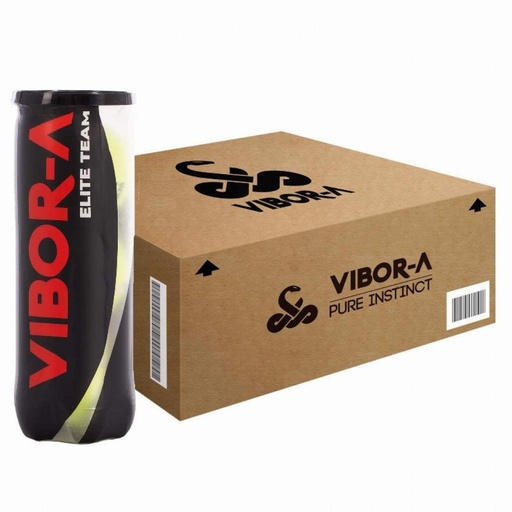 Bolas Vibora Cajon 72 Pelotas - 24 Botes de 3 uds - Vibora Elite Team