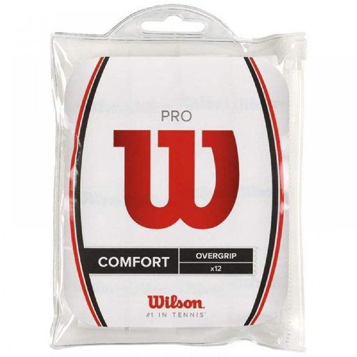 Overgrips Wilson Blister 12 Overgrips Pro Blanco