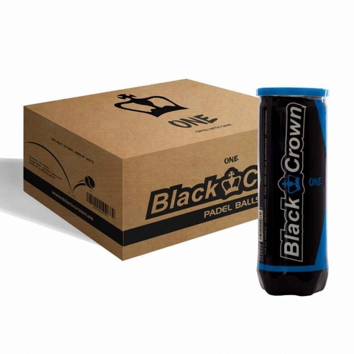 Bolas Black Crown Cajon 72 Pelotas - 24 Botes de 3 uds - Black Crown One
