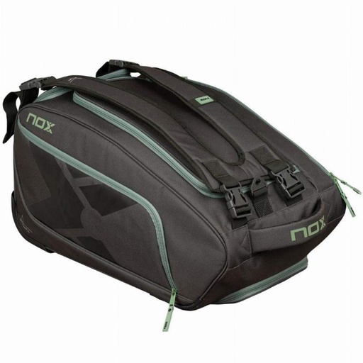 Paletero Nox At10 Competition Trolley Negro/Verde