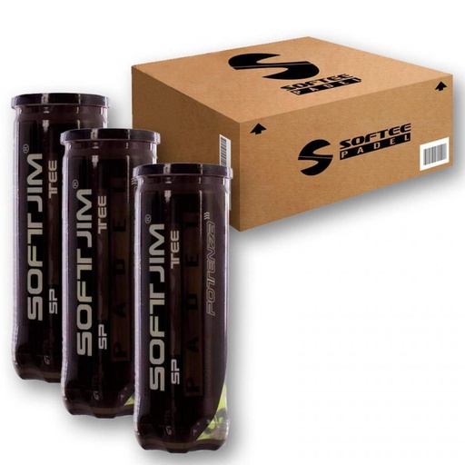 Bolas Softee Cajon 72 Pelotas - 24 Botes de 3 uds - Softjim Potenza