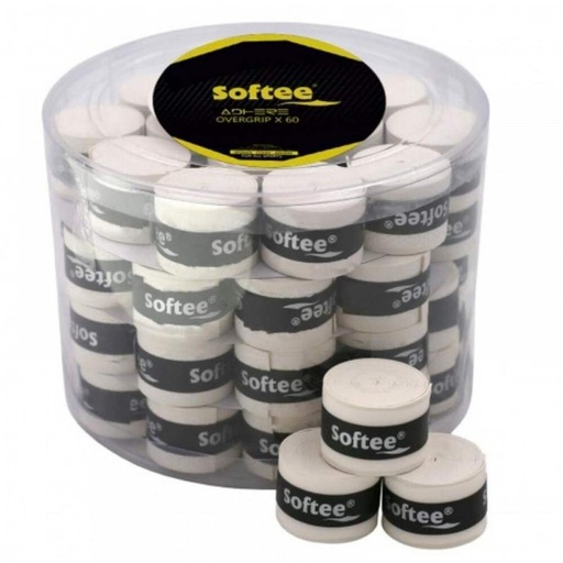 Overgrips Softee Tambor 60 Overgrips Blanco