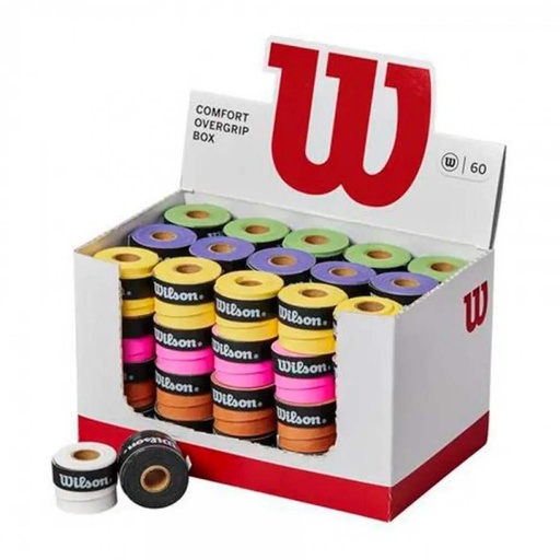 Overgrips Wilson Caja Comfort Colores 60 Overgrips