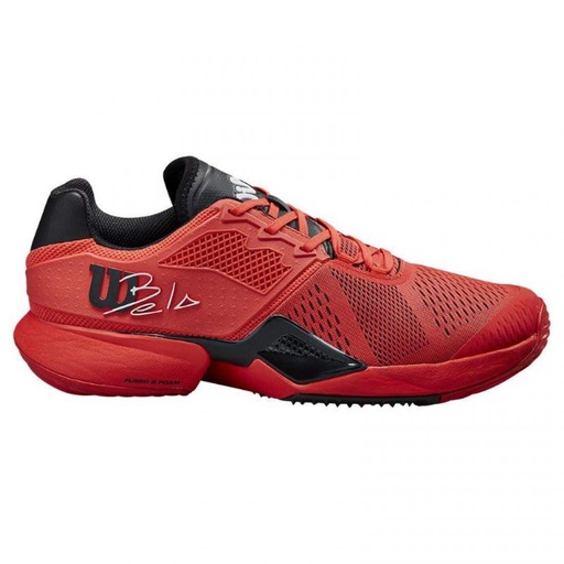 Zapatillas Wilson Bela Tour Blanco Rojo Negro