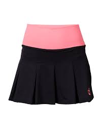 Falda Black Crown Juarez Negro/Rosa