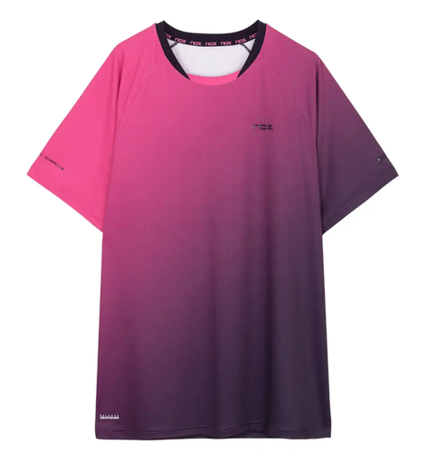 Camiseta Nox Pro Blackberry Rose Degraded